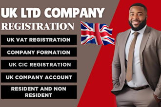 do UK company formation, vat registration, ct600 and tax setup for your business