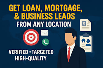 generate loan leads mortgage leads business leads from any location