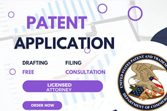 file your patent application as your licensed attorney