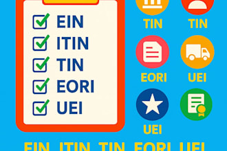 get ein, itin, uei, seller certificate, and file boi report for your business