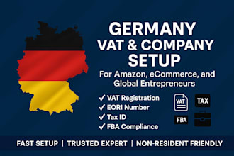 do germany vat, oss, ioss, eu company registration, eori and tax