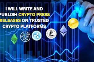 write and publish crypto press releases on trusted crypto platforms