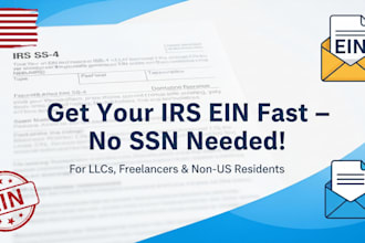 apply for your irs ein number fast as US or non US resident