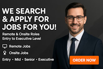 reverse recruiter to search and apply job, job application assistant remote job