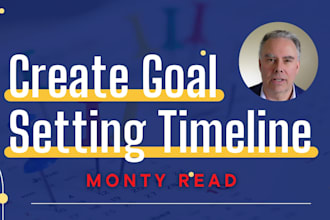 help you with your goal setting timeline to give you more confidence