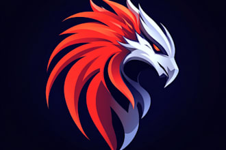 design medieval, fantasy, rpg gaming logo
