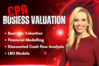 do business valuation, income valuation, self employment, financial modeling