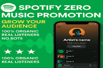 do organic spotify promotion, apple music promotion, itunes to real listeners