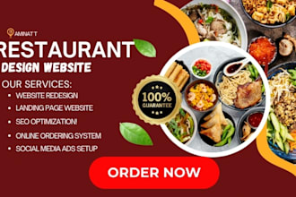 restaurant website food delivery online food ordering cafe website