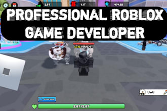 create custom roblox scripts, roblox vfx, roblox ui, gui for your roblox game