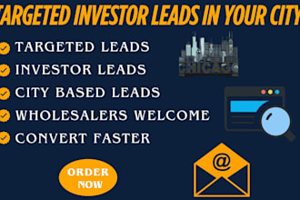 generate targeted property investor and cash buyer list in your country