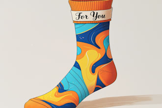design unique sock for you