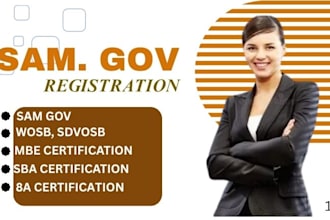 assist on sam gov write 8a certification and sba certification mbe certification
