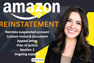 do amazon reinstatement, amazon suspension, poa, section 3, appeal letter