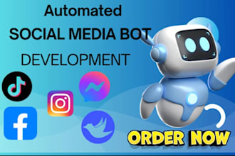 develop bots for all webs and social media
