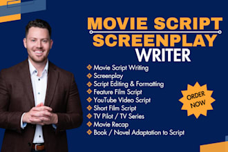 ghostwrite movie script writing screenplay editing scriptwriting screenwriting
