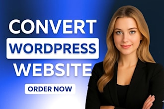 copy clone convert replit, manus, durable, claude wix or lovable to wordpress