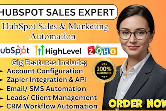 build hubspot website, hubspot landing page, hubspot crm,crm, hubspot automation
