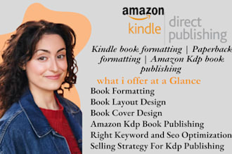 book formatting and book publishing for amazon kdp ingramspark lulu book layout