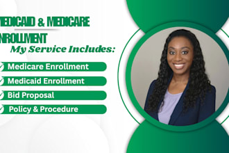 complete medicaid, medicare enrollment, home care license  and policy manual