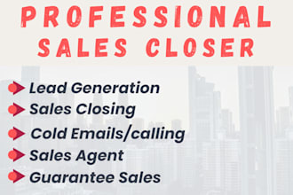 be your high ticket sales closer sales representative cold calling sales leads
