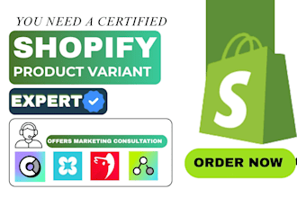 create shopify product variant with size color sku product level work collection