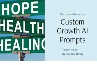 write your healing ai prompts for growth and mental health