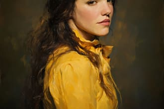 do classical baroque oil painting portrait