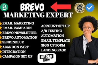 set up brevo email marketing, newsletter template, brevo and email automations