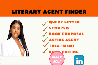 literary agent query letter synopsis book proposal screenplay treatment fiction
