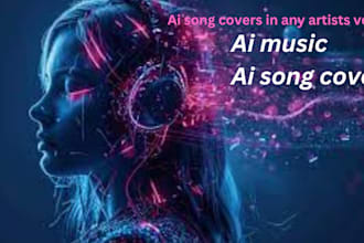sing and rap ai song covers in any artists voice music production