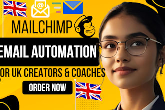 set up gdpr compliant mailchimp email automations and lead magnet delivery