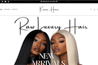 wordpress hair extension website hair wig salon beauty salon spa store website