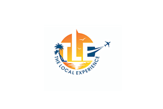 design classic caribbean tour guide company logo
