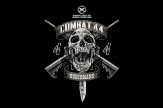design military, armory, logo or any graphic