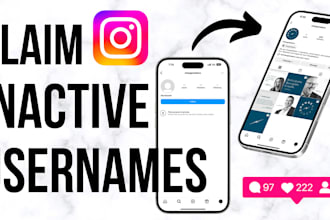 claim inactive instagram or twitter inactive username
