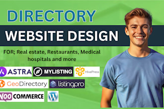 build directoory website with geodirectory my listing listingpro astra hivepress