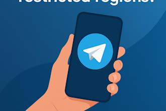 technical support for accessing telegram and global messaging apps