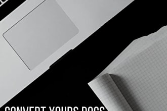 convert your data to hand written