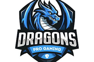 make an eye catching dragon logo