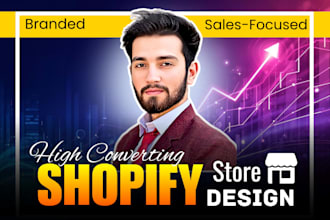 be your shopify expert, build shopify store, dropshipping or shopify redesign