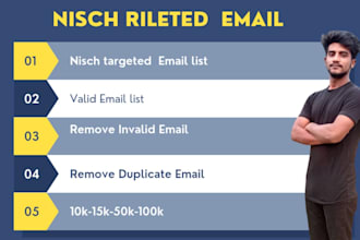 creating a 100k valid email list, and email boosting