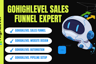 do gohighlevel landing page, gohighlevel sales funnel, gohighlevel website setup