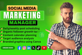 social media manager and brand strategist
