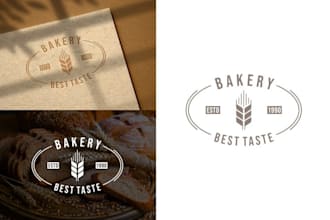 custom bakery logo design sweet branding for your baked creations