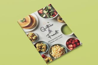 design recipe book, cookbook cover, cookbook design, write cookbook recipe book