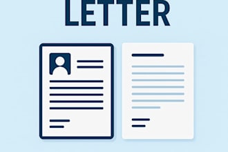 create a professional resume and cover letter for students