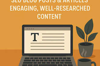 write high quality content for your blog or website