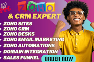 zoho sites, zoho commerce, zoho salesiq, zoho landing page, zoho crm, zoho mail