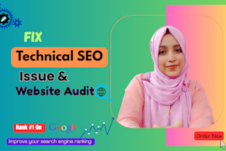 fix technical SEO issues to rank higher and website audit